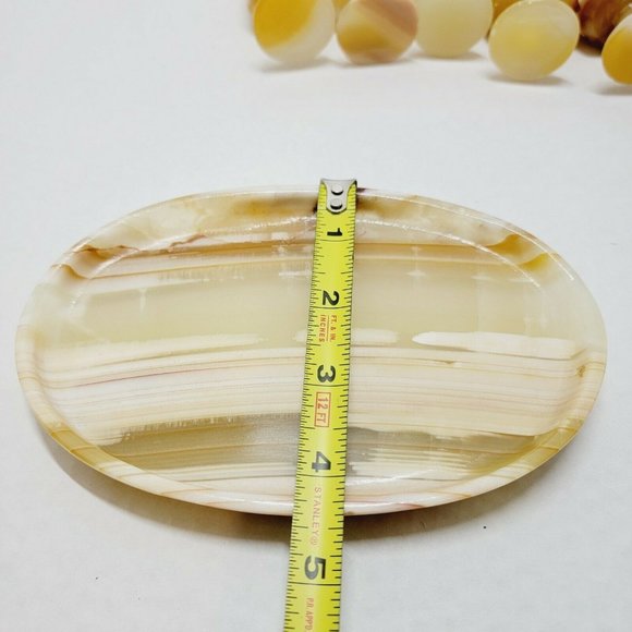 Set Mini Barware Stone Marble Ribbed Stripe Decor - Picture 9 of 11